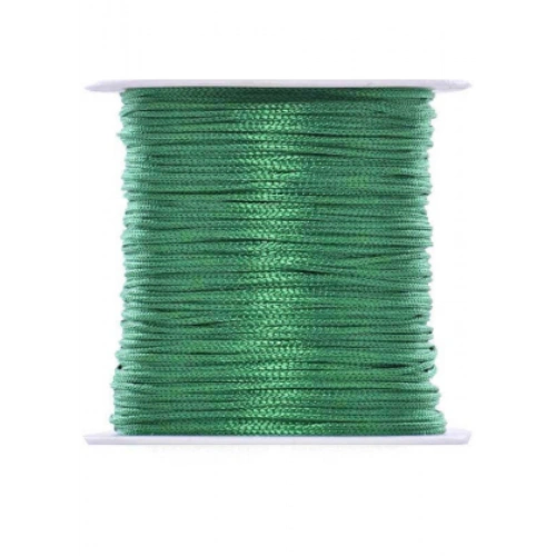 Paraşüt İpi, Bileklik-kolye Örgü İpi 1 Mm 50 Metre Yeşil