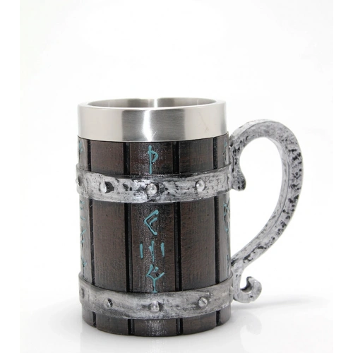 Paslanmaz Çelik Tasarım Kupa Bardak (XL Boyut)