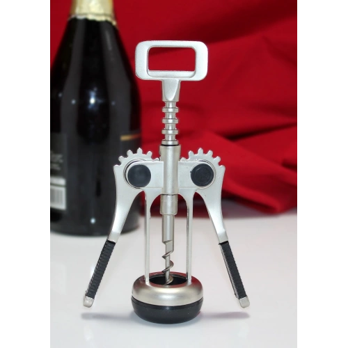 Paslanmaz Çelik Tirbuşon Şarap Açacağı Model 6