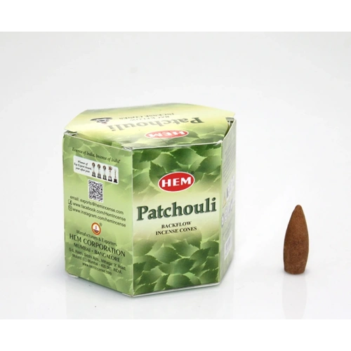 Patchouli Scented Backflow Incense