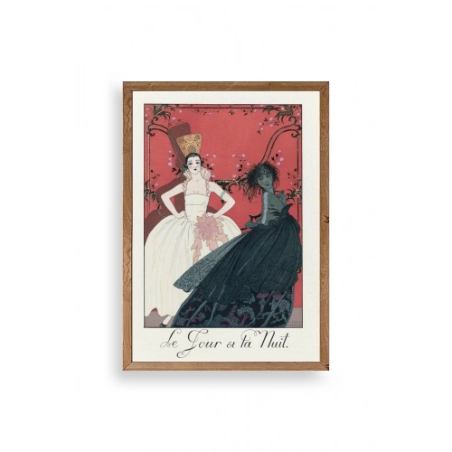 Paulette Duval Ahşap Çerçeveli Tablo 23 x 30