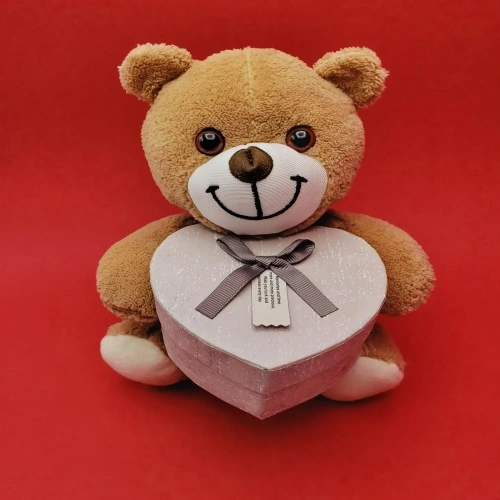 Peluş Hediye Kutusu 25 Cm Karışık Renk