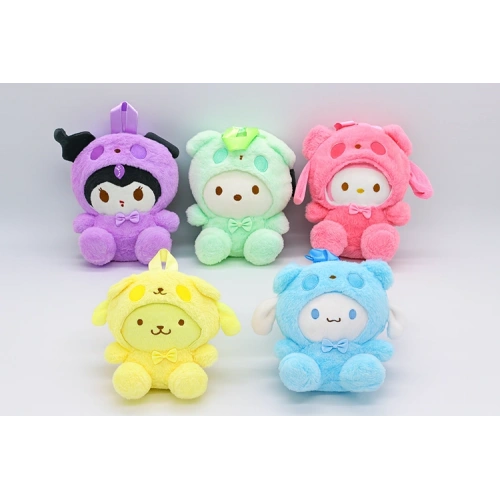 Peluş Kawaii Kuromi My Melody ve Cinnamoroll Sırt Çantası
