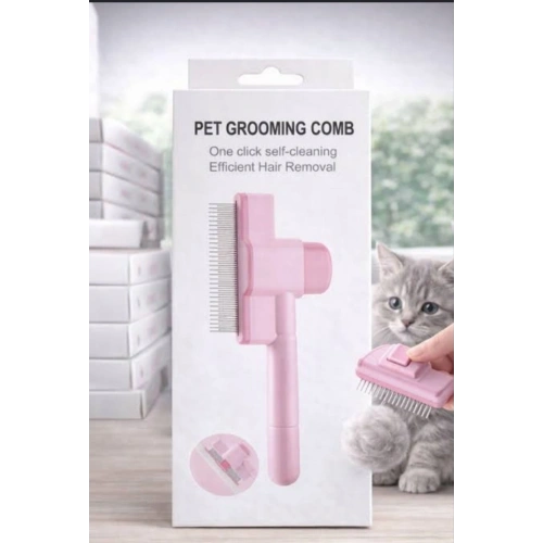 Pet Grooming Comb Basmalı Kedi Köpek Pire Tarağı