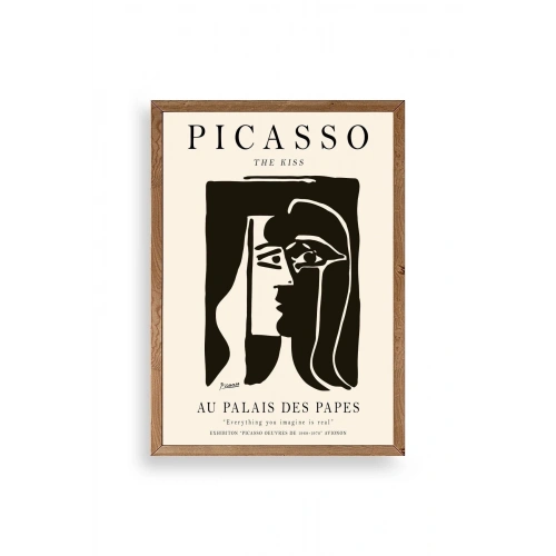 Picasso Ahşap Çerçeveli Tablo 17 x 23