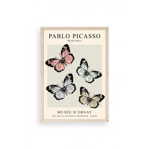 Picasso Ahşap Çerçeveli Tablo 17 x 23