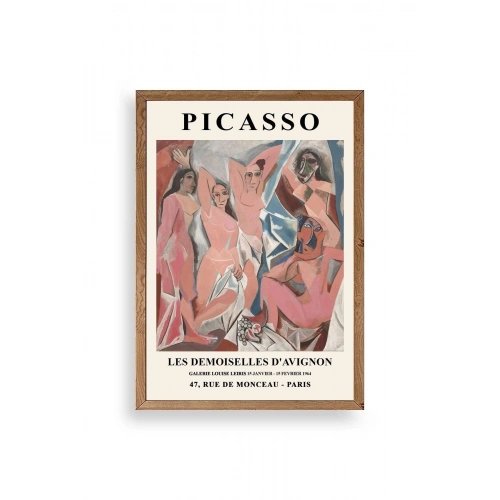 Picasso Ahşap Çerçeveli Tablo 23 x 30