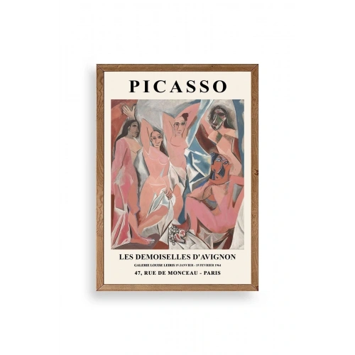 Picasso Ahşap Çerçeveli Tablo 23 x 30