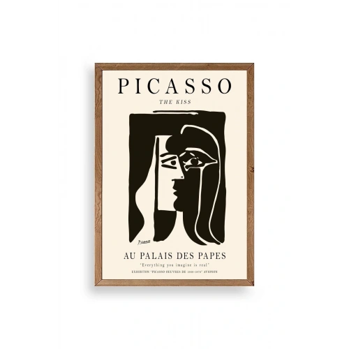 Picasso Ahşap Çerçeveli Tablo 30 x 42