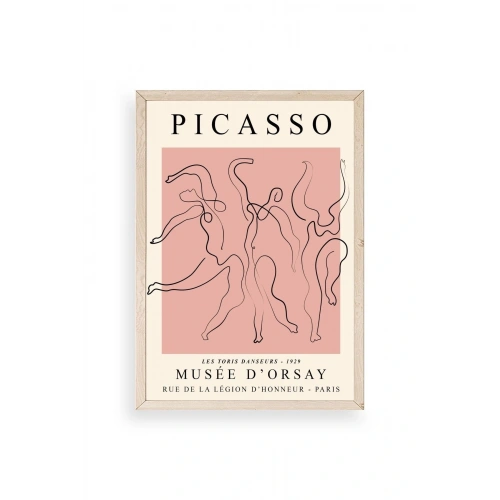 Picasso Ahşap Çerçeveli Tablo 30 x 42