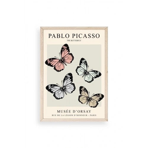 Picasso Ahşap Çerçeveli Tablo 30 x 42