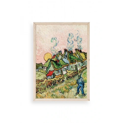 Picasso Ahşap Çerçeveli Tablo 50 x 70