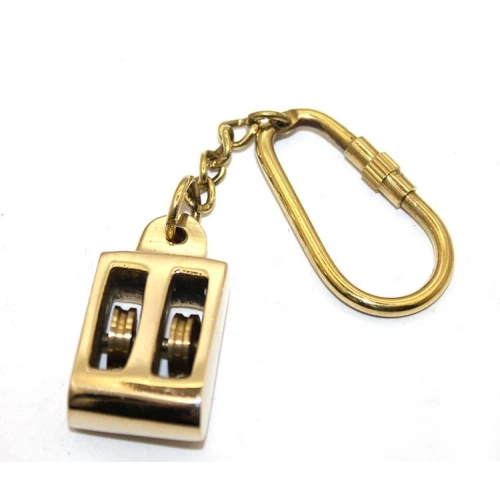 Brass Keychain Model 4