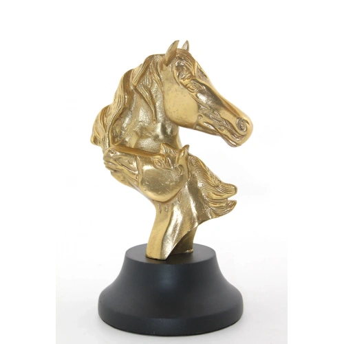 Brass Horse Bust