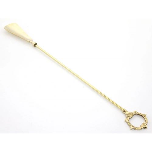Brass Shoe Horn Model 8