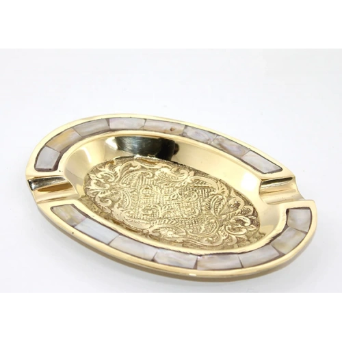 Brass Nacreous Ashtray Model 1