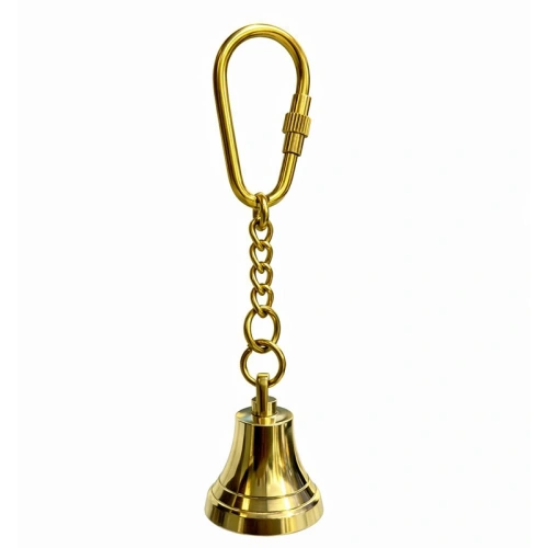Pirinç Zil Tasarımlı Anahtarlık