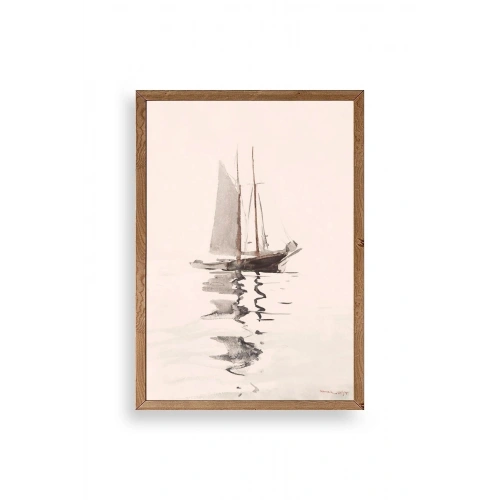 Plakaty Palma Ahşap Çerçeveli Tablo 23 x 30