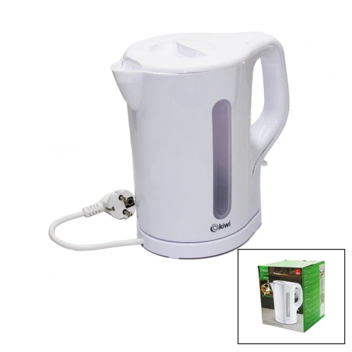 PLASTİK  KETTLE SU ISITICISI  BEYAZ  1.7LT  2000W OTOMATİK KAPANMA - 360° GÖVDE - KABLO SAKLAMA KK-3304 (5365)