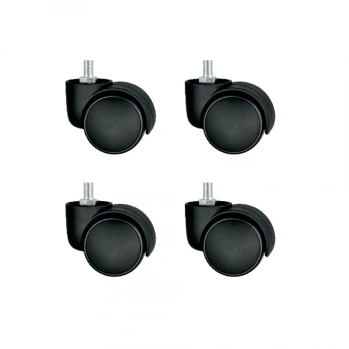 Plastik Vidalı Teker 50mm 4 Adet Ofis Kullanımı