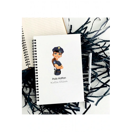 Polis Haftası Defter Kalem Seti - Kadın