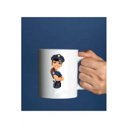 Polis Haftası Kupa Bardak - Kadın