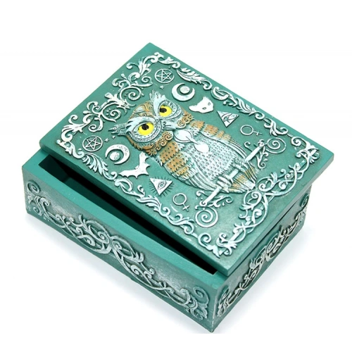 Polyester Owl Design Box