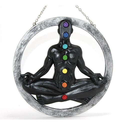 Polyester Hanging 7 Chakra Panel