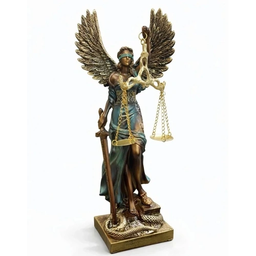 Polyester Kanatlı Adalet Biblosu