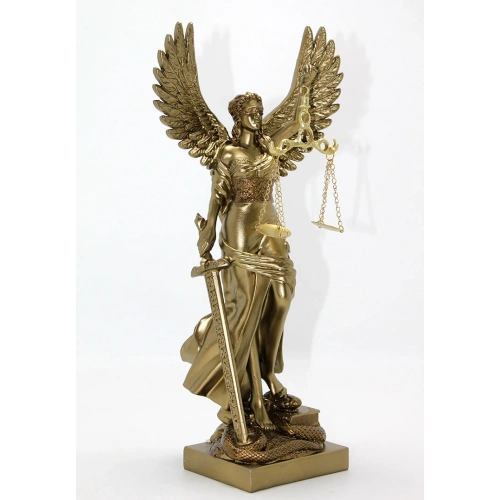 Polyester Kanatlı Adalet Biblosu