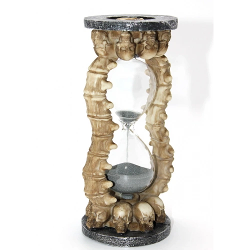 Polyester Skull Hourglass Model 2