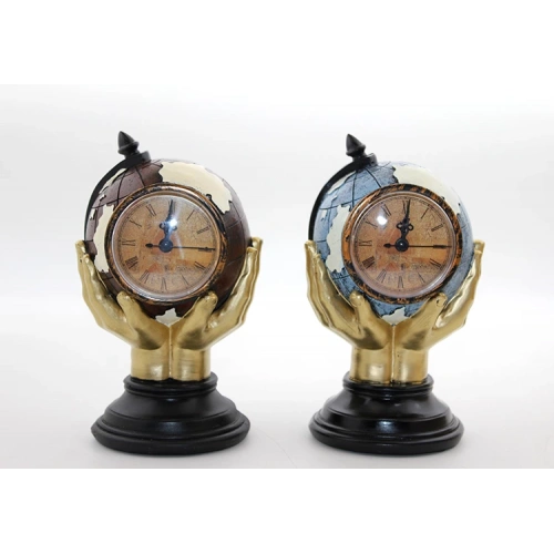 Polyester Globe Model 1 with Clock