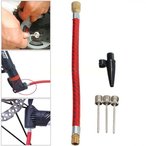 Pompa İğne Başlık Seti Top Bisiklet Lastiği Şişirme İğneleri (5365)