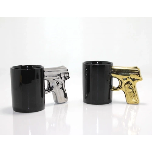 Porcelain Armed Cup Mug Model 4