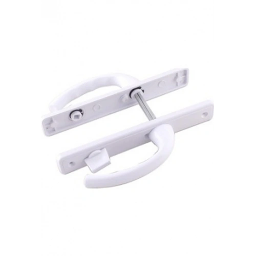 POŞETLİ BANYO-WC - KİLİTLİ BEYAZ PVC KAPI KOLU (5365)