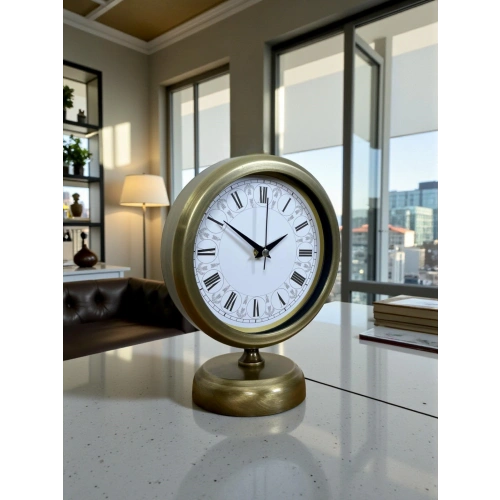 Prestij Eskitme 25 x 20 Cm Metal Masa Saati