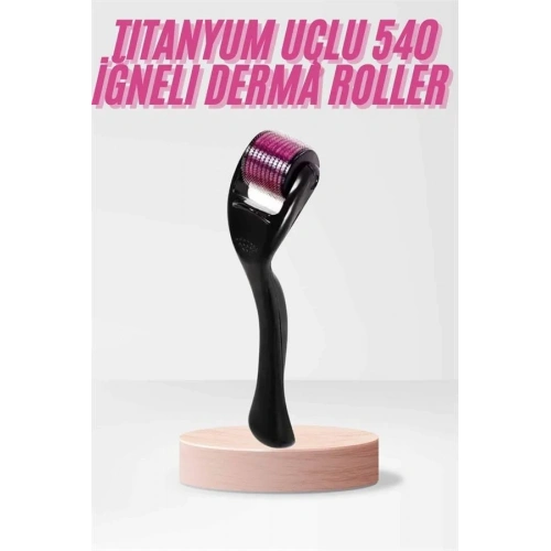 Profesyonel 540 Iğneli Derma Roller 1 Mm Cilt Bakım Aracı