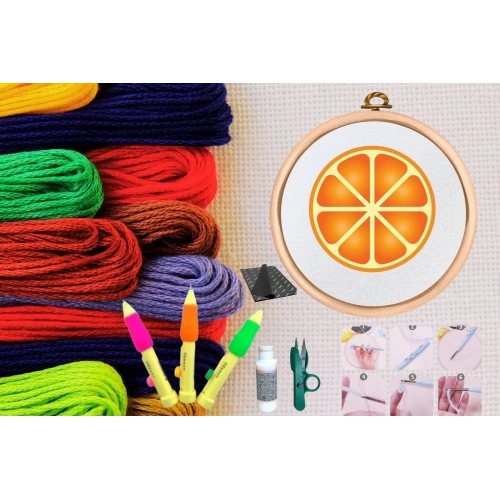 Punch Seti Nakış Seti Kasnaklı Kendin Yap Seti Seri 48