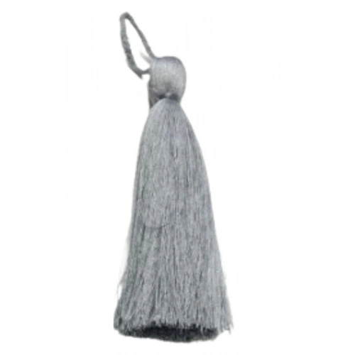 Püskül Tekli 10 Cm 1 Adet Gri