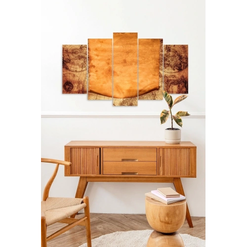 Pusula 5 Parçalı Mdf Tablo 60 x 100