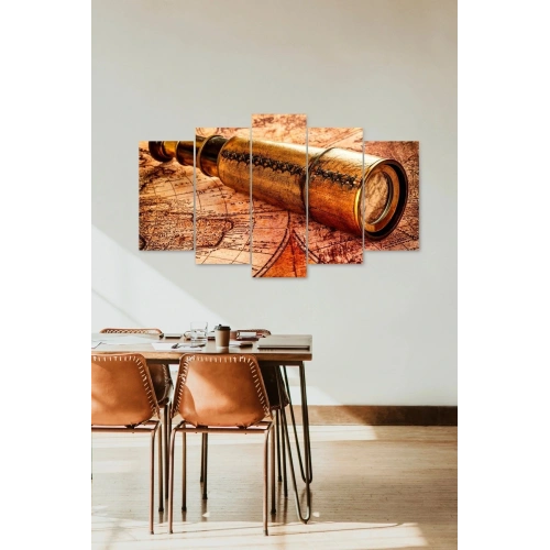 Pusula 5 Parçalı Mdf Tablo 60 x 100