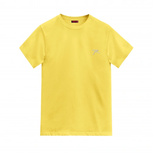 %100 Cotton T-Shirt AGNITIO YELLOW
