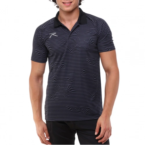 Polo T-Shirt FLUCTUS BLACK