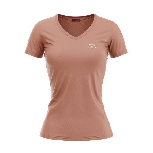 Kadın %100 Pamuk T-Shirt MULIER PUDRA