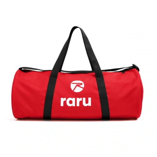 Raru Silindir Top Çantası KIRMIZI