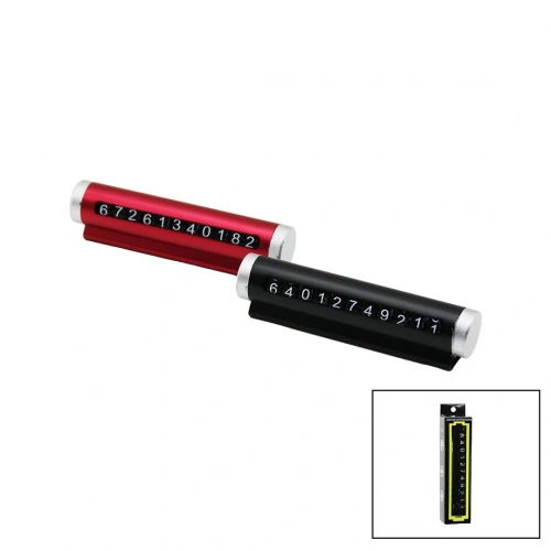 RENKLİ KROM OTO- ARAÇ PARK TELEFON NUMARATÖR RAKAM ÇEVİRME ÇUBUKYPŞ.MONTAJ (5365)