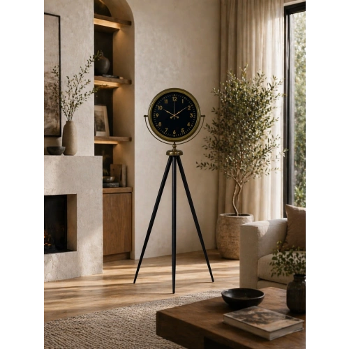 Retro Luxury Tripod Ayaklı Saat