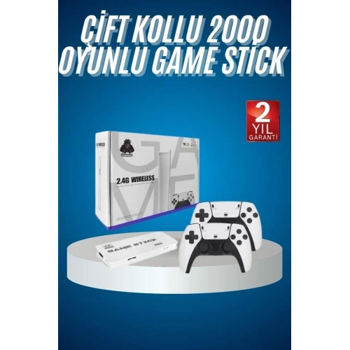 Retro Oyun Konsolu 4k Ultra Hd Çift Konsol