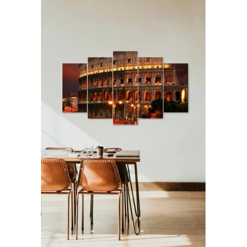 Roma Manzara 5 Parçalı Mdf Tablo 60 x 100