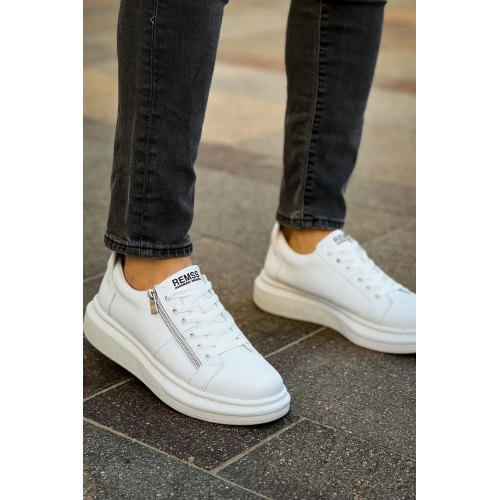 RS601 - Lüx Süet Erkek Ayakkabı BEYAZ